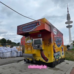24-Stunden Bratwurst-Automat in Hamburg Sternschanze