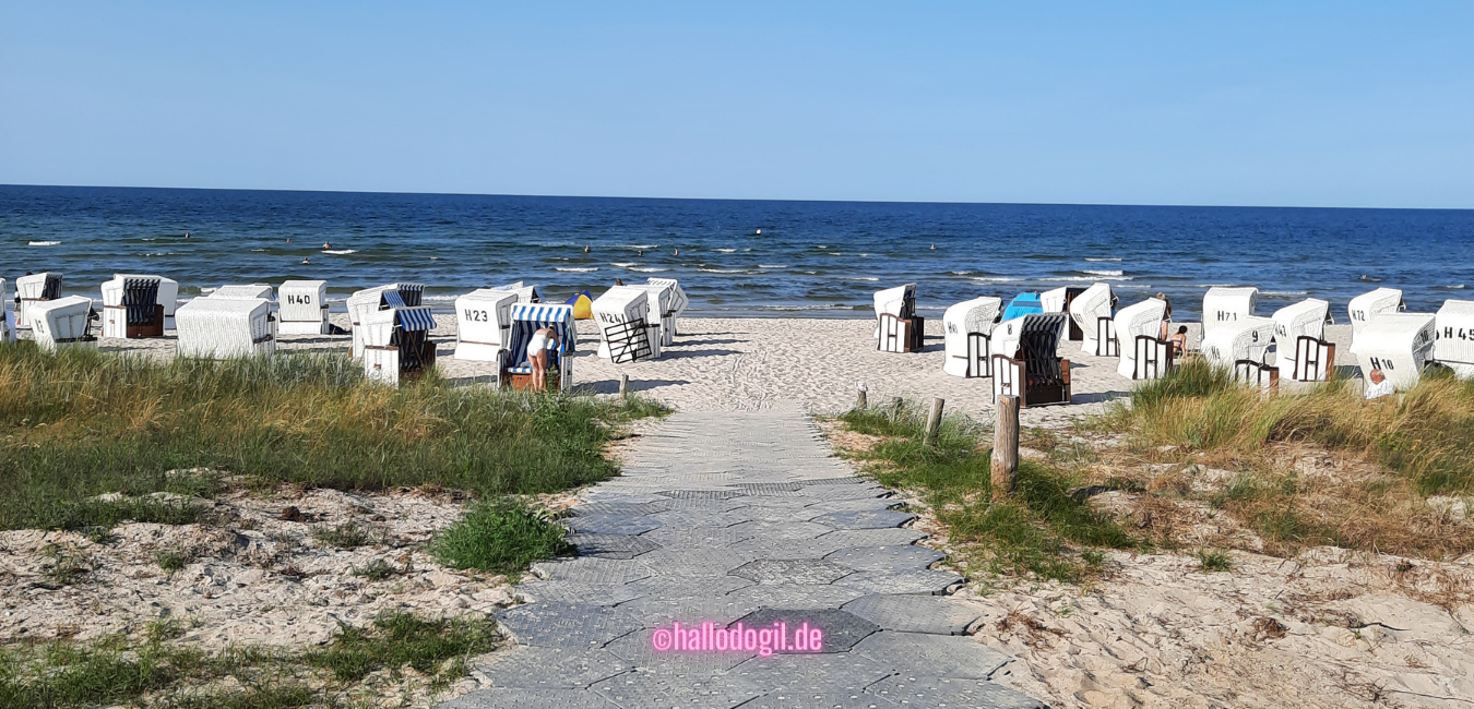 Strand in Boltenhagen an der Ostsee