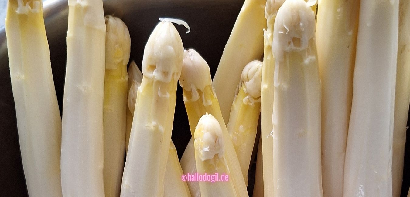 Typisch deutsches Essen – Der weiße Spargel