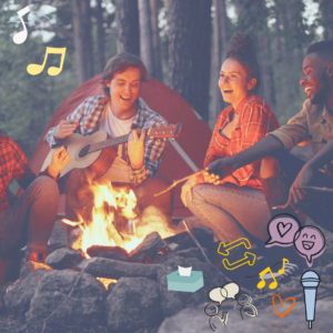 Moodbild Sing meinen Song - das Tauschkonzert. Tipp zum Deutschlernen. Gut um über Erfahrungen und Gefühle zu Sprechen. 