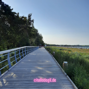 Schöner Weg am Strand
